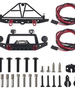 Vgoohobby Parachoques Delantero y Trasero de Aluminio con