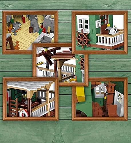 Set de Bloques de Construcción de una Realista Linterna de - Imagen 5