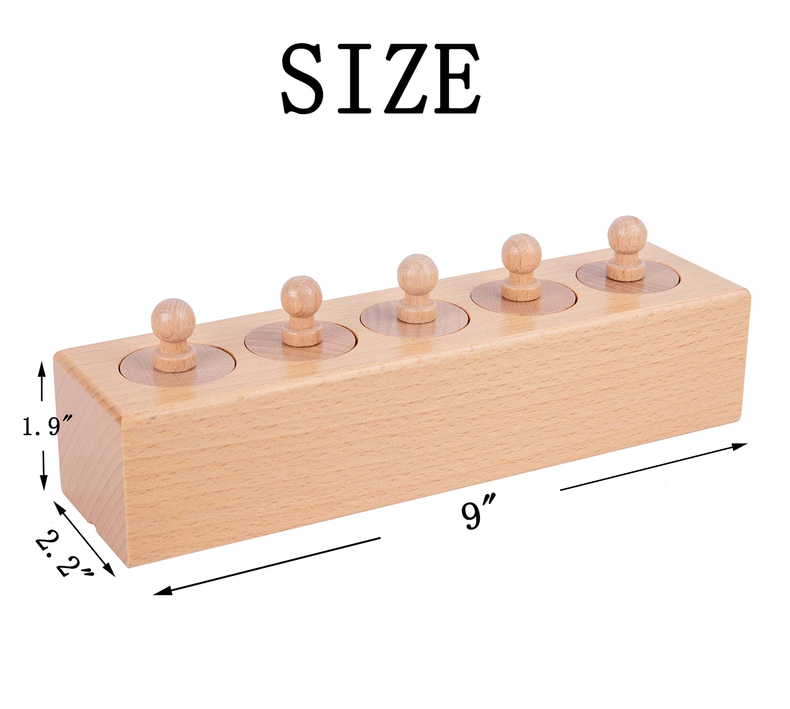 Juguetes Montessori para Bebés de 6 a 12 Meses Bloques de - Imagen 8