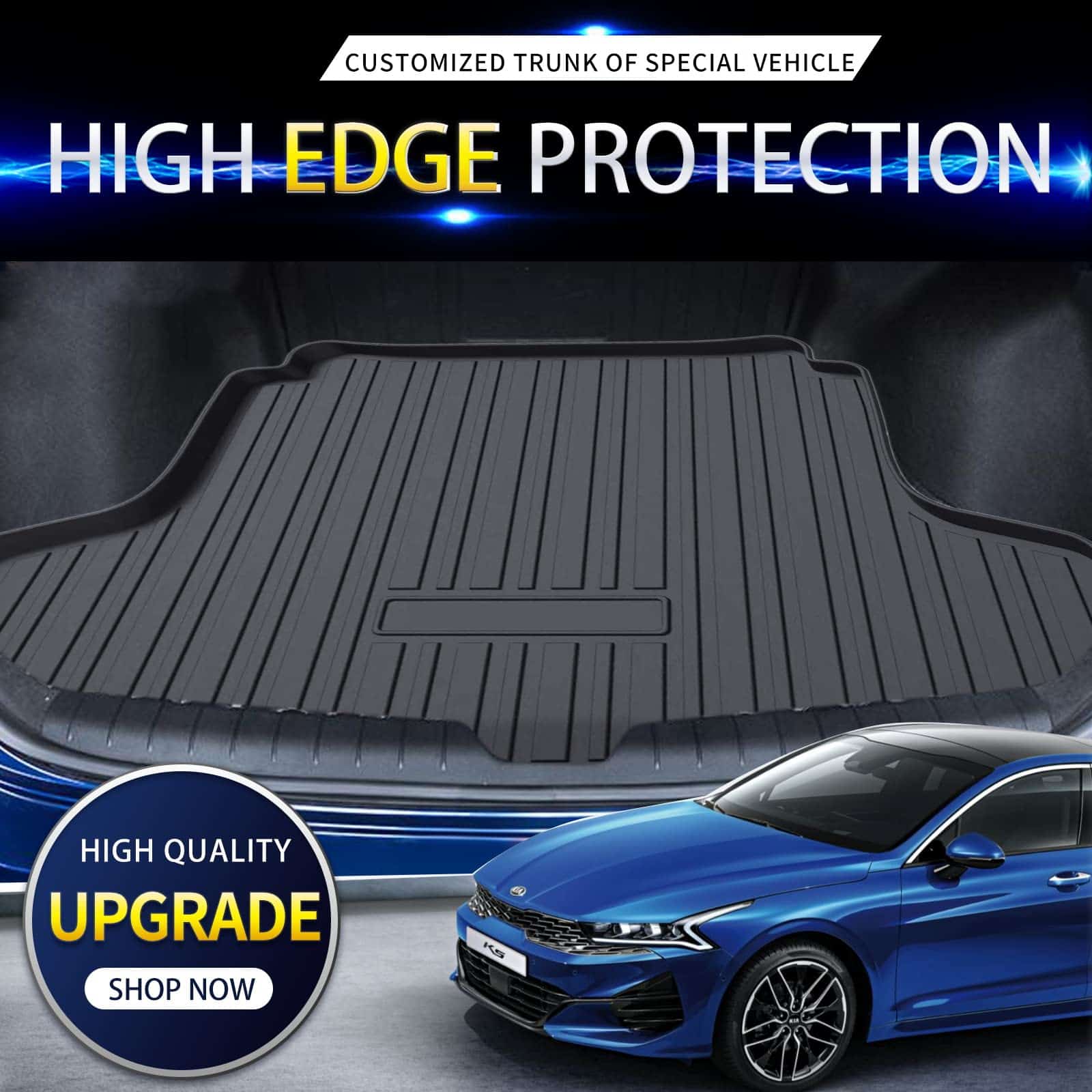 Cubierta de carga Elsetyler para KIA K5 2021 2022 2023 - - Imagen 3