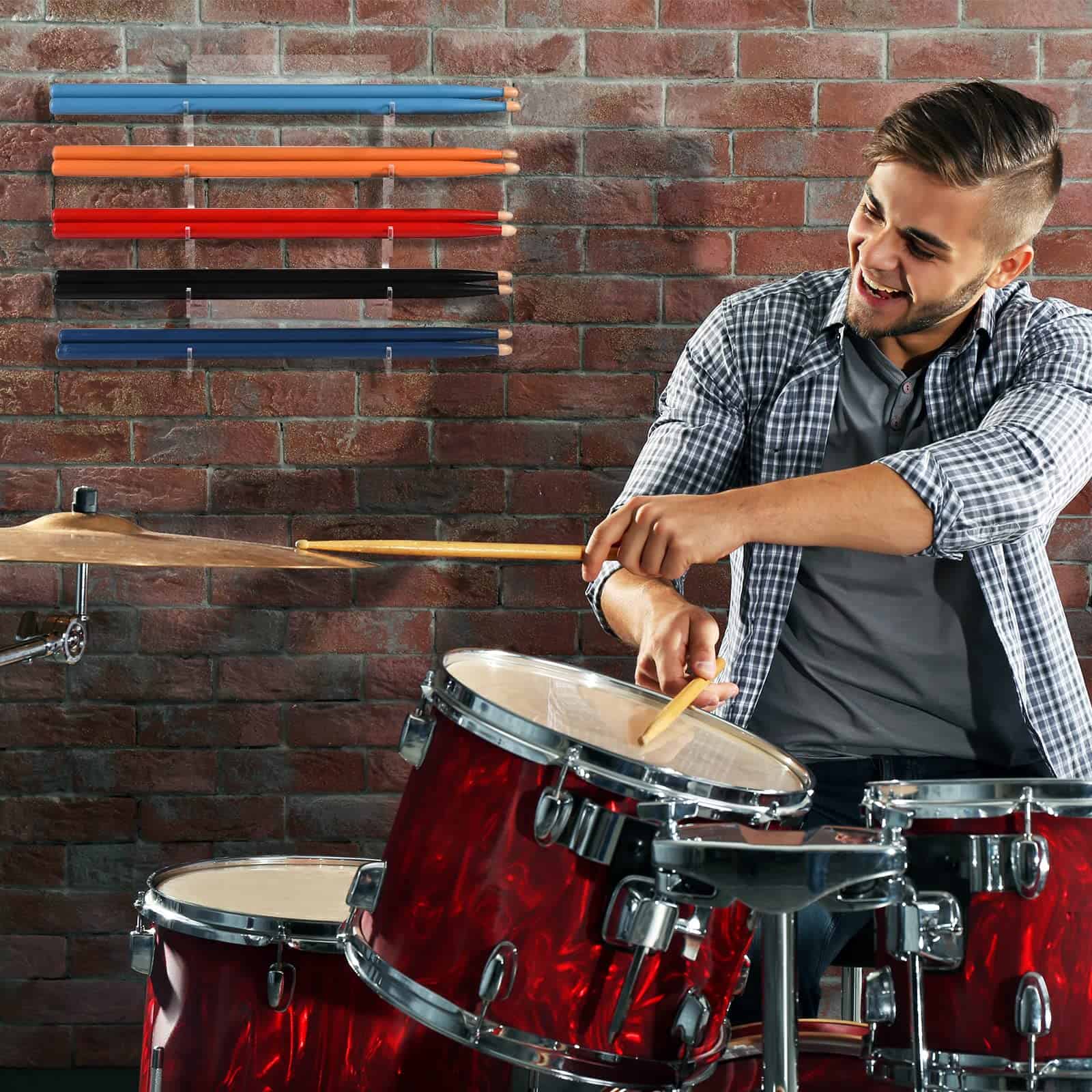 Organizador de Soporte para Baquetas Glisblis - Acrílico - - Imagen 7