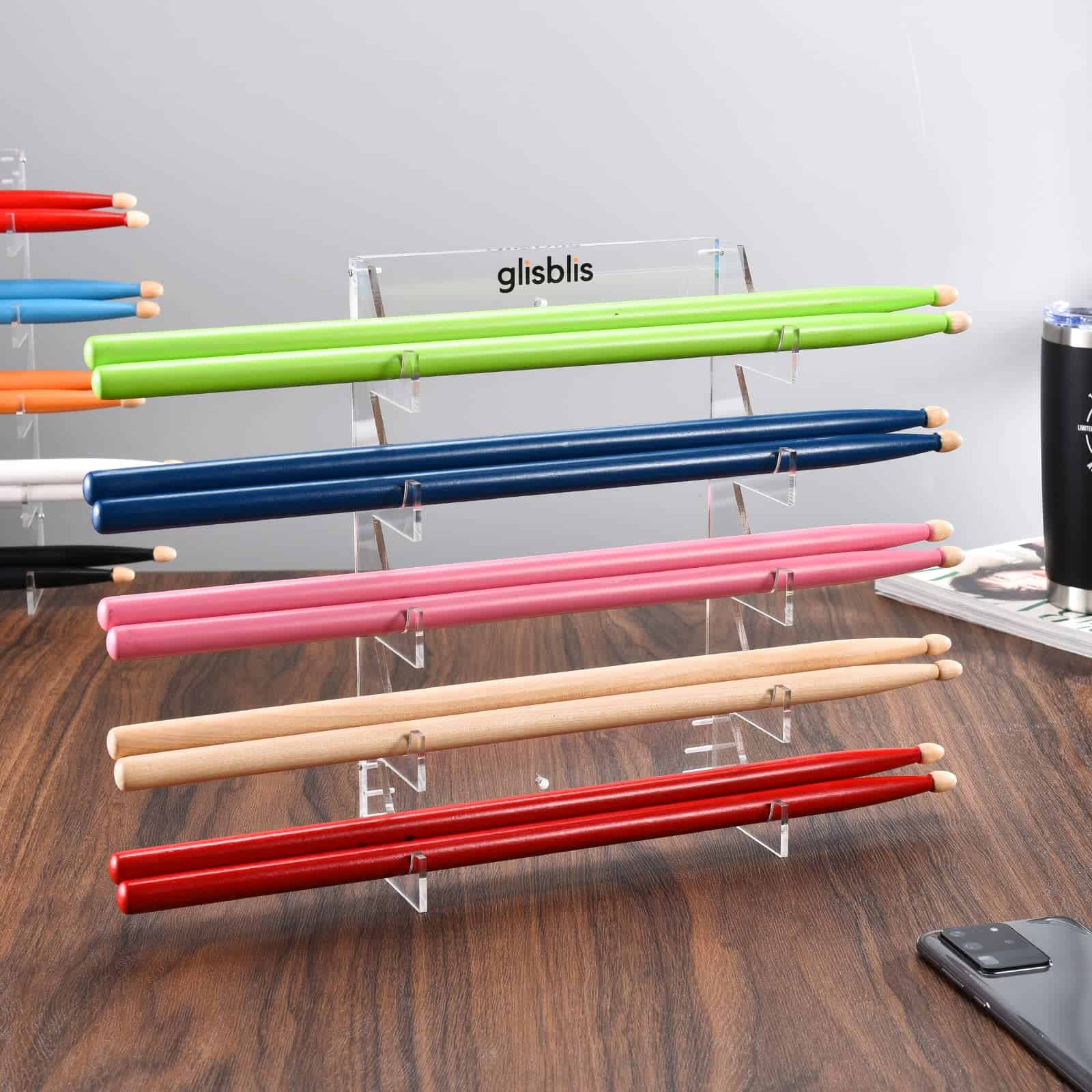 Organizador de Soporte para Baquetas Glisblis - Acrílico - - Imagen 8