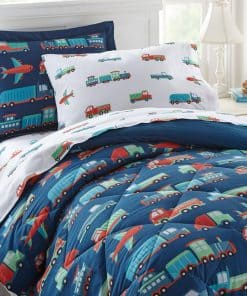 Wildkin 100% Algodón 5 Piezas Twin Bed-in-A-Bag para Niños