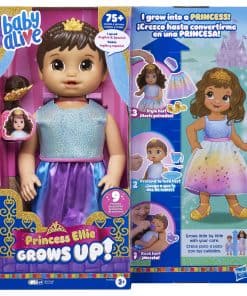 Baby Alive Princess Ellie Grows Up! Muñeca Interactiva con