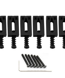 Musiclily Ultra 10.5mm Modern Brass Bridge Saddles para