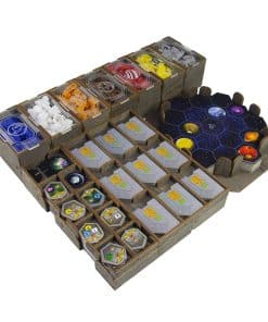 Organizador de Madera Contrachapada para el Juego de Mesa