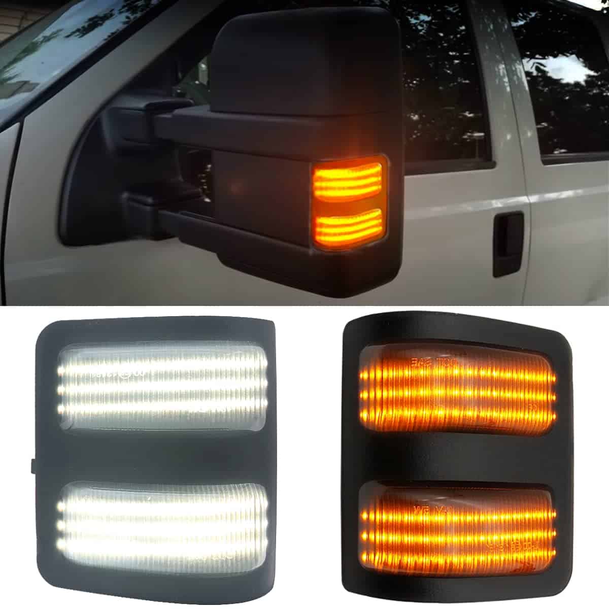 CHOUJIO Luces de Señal de Giro con Secuencial LED