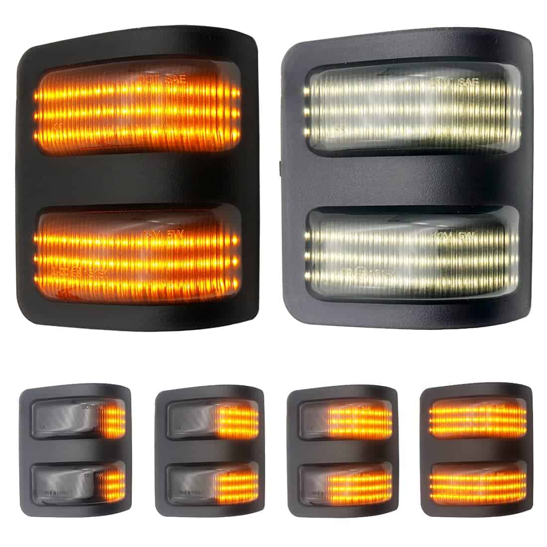 CHOUJIO Luces de Señal de Giro con Secuencial LED - Imagen 8