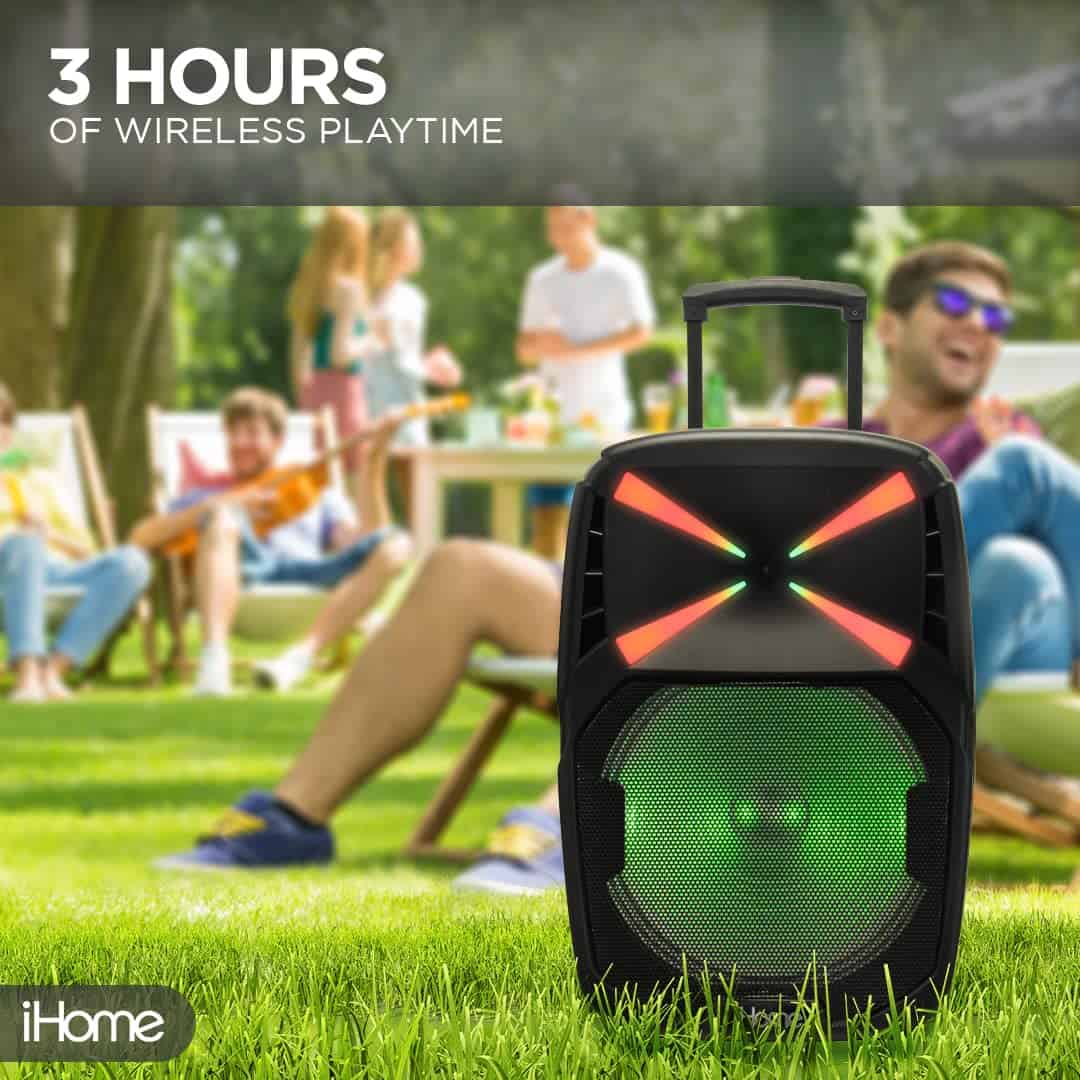 iHome iHPA-1500-LT Altavoz Portátil Recargable Inalámbrico - Imagen 6