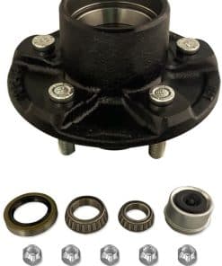 M-Parts Trailer Hub - Juego de eje de remolque 5 Pernos