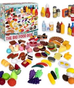Set de Comida de Juego de Imitación Playkidiz Deluxe, 144
