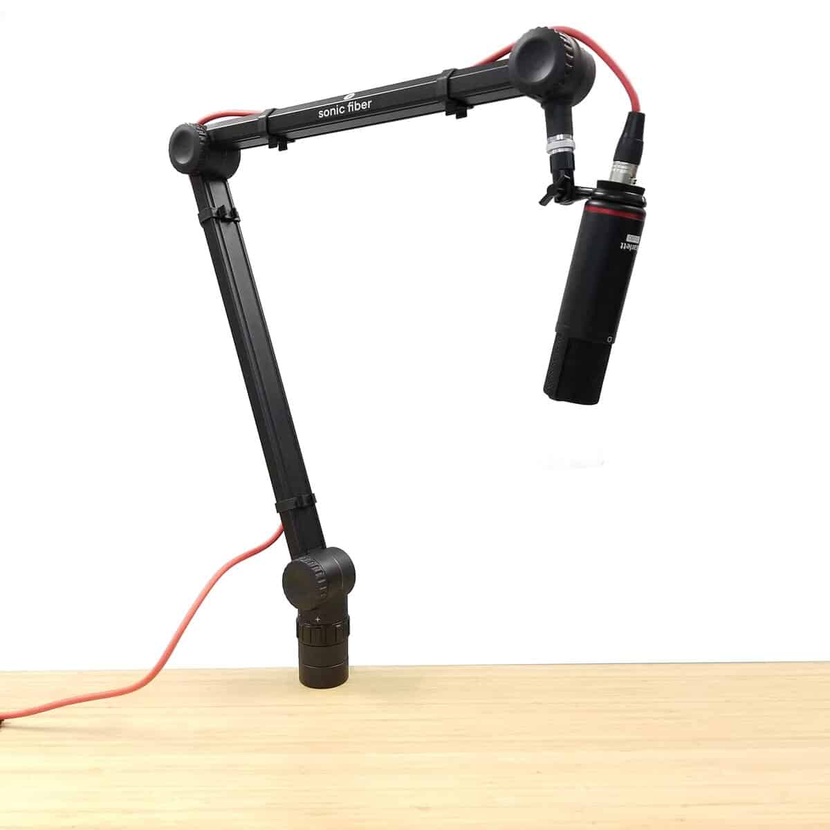 Brazo de Micrófono de Sobremesa Ajustable Sonic Fiber | - Imagen 7