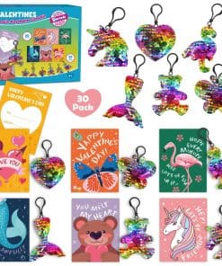 SURCVIO 30 Pack Regalos de San Valentín para Niños,