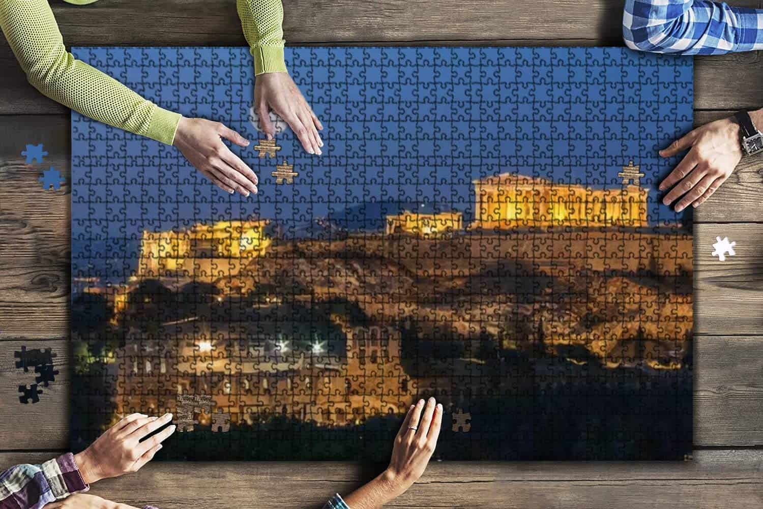 Rompecabezas de 1000 Piezas del Partenón y Herodión en la - Imagen 3