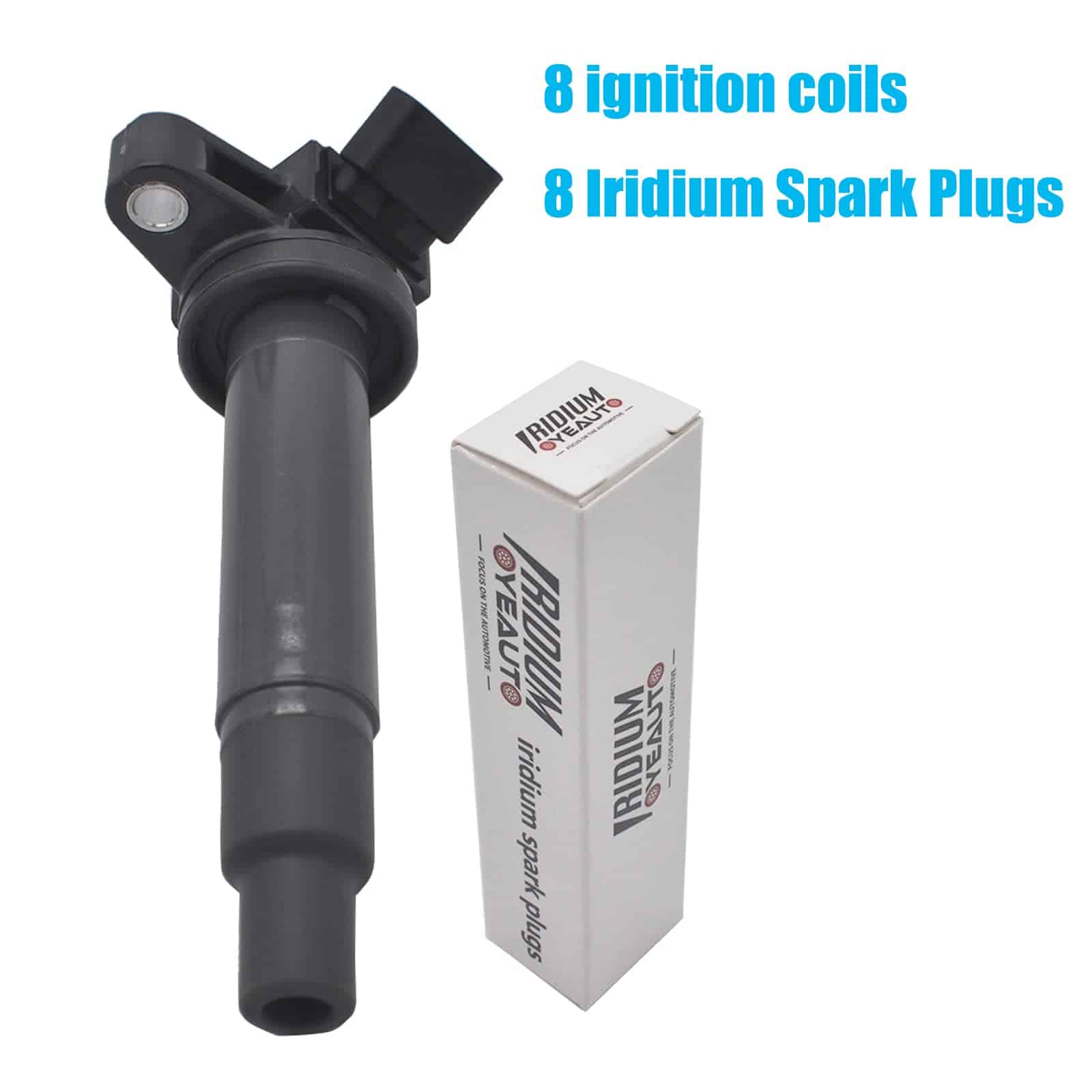 Paquete de Bobina de Encendido y Bujía de Iridio OYEAUTO, - Imagen 7