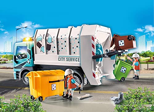 Camión de Reciclaje de la Ciudad PLAYMOBIL Versión 2022 - Imagen 3