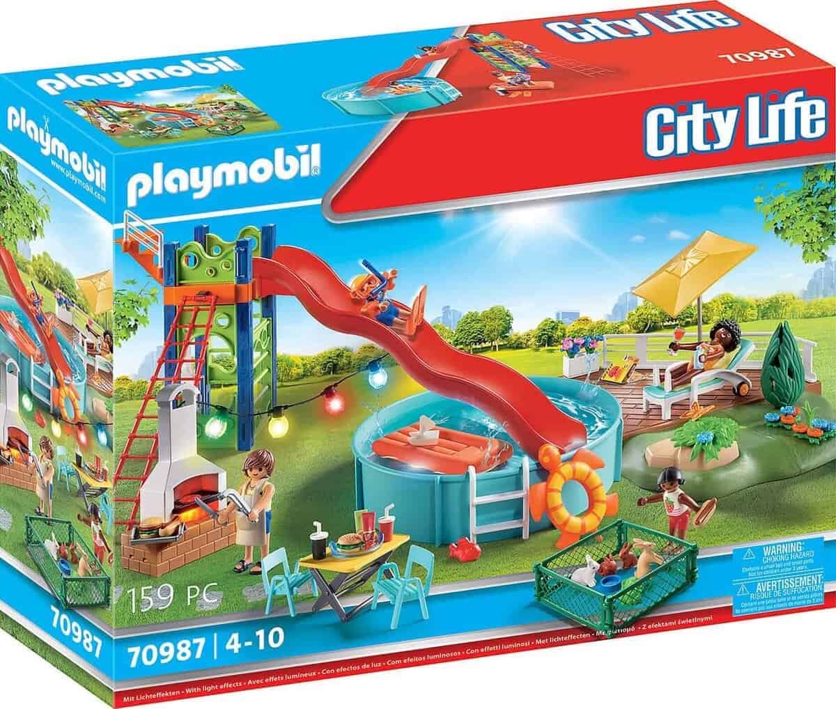 Fiesta en la Piscina Playmobil