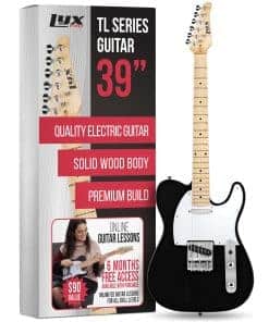 Guitarra Eléctrica LyxPro 39'' Serie TL, Cuerpo de Madera