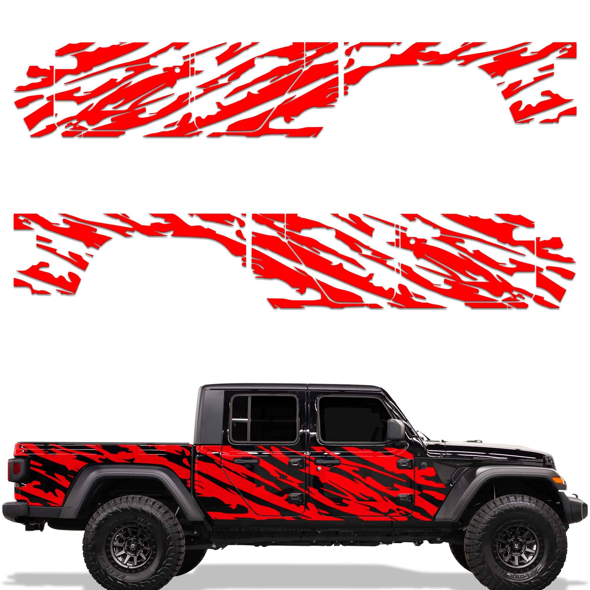 Kit de gráficos laterales de fábrica Vinilo Calcomanía