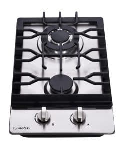 Estufa de Gas de 12 Pulgadas, 2 Quemadores Estufa de Gas