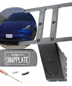 Soporte de placa delantera SnapPlate® para Tesla Model Y -