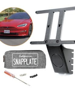 Soporte de Placa Delantera SnapPlate para Tesla Model S -