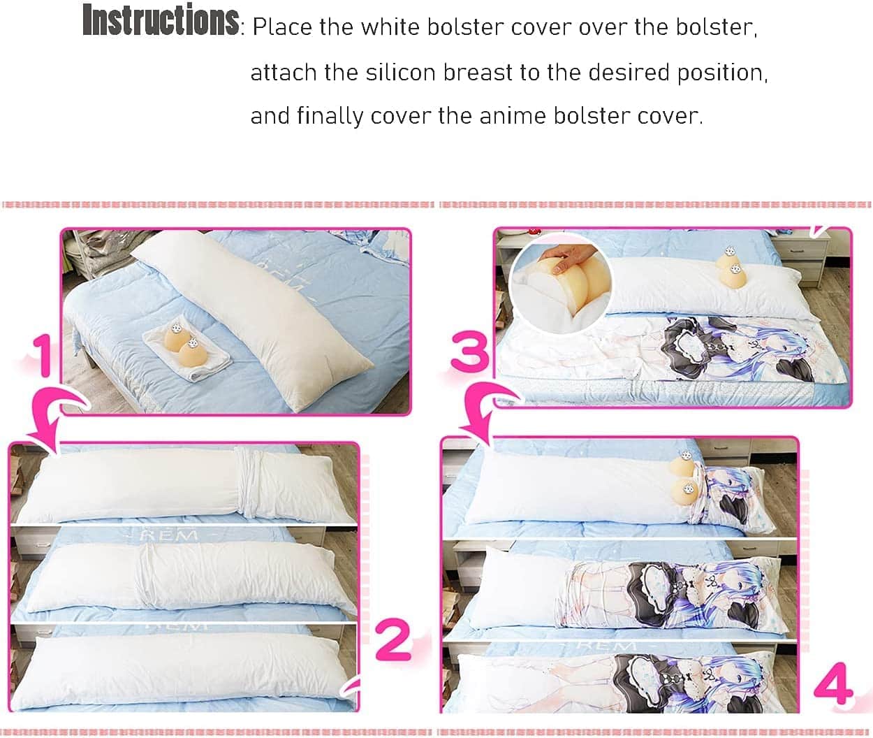 Kit de Prótesis de Seno de Silicona Mh-LIFE para Almohada - Imagen 6