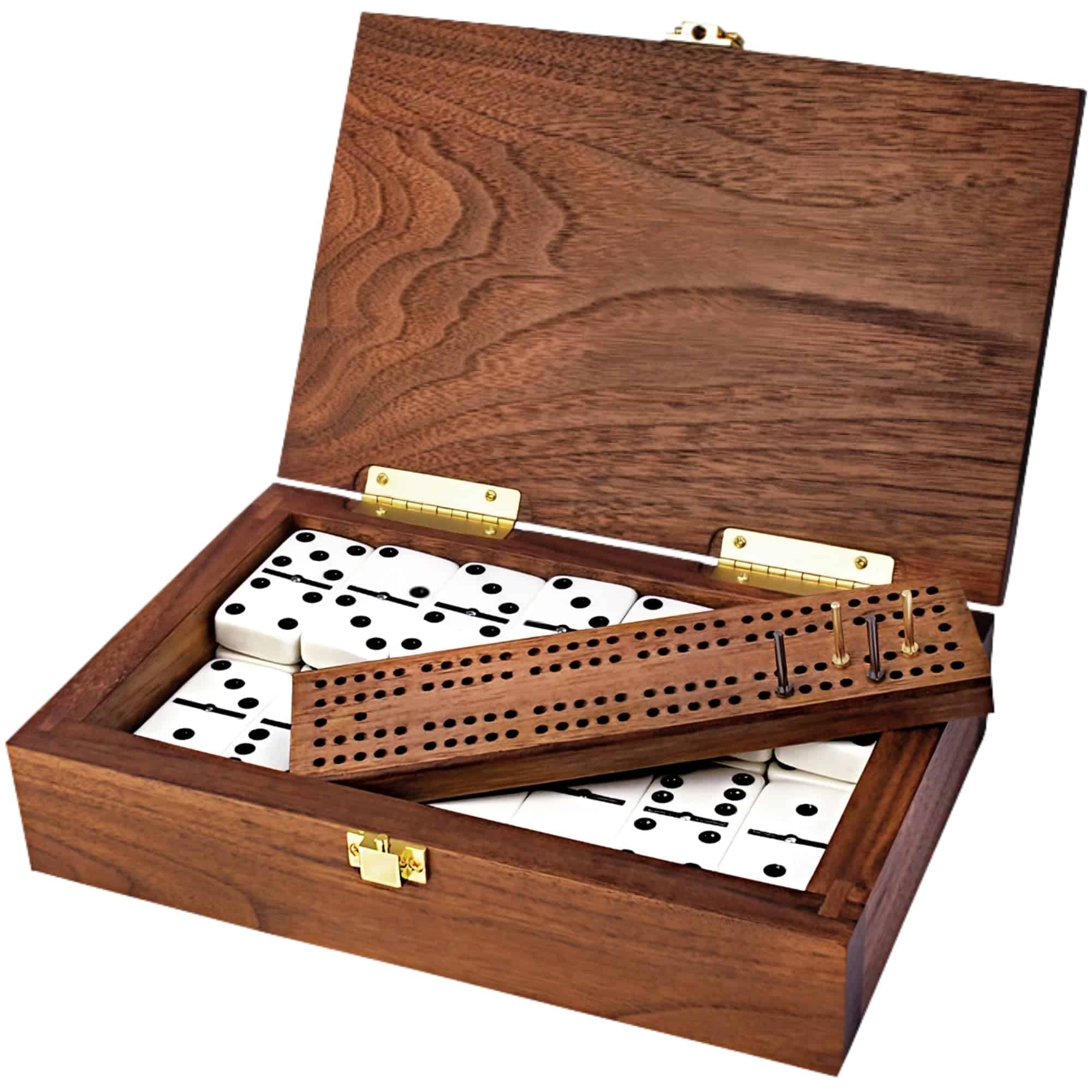 Set Doble 6 de Dominó Alex Cramer con Spinners. Set de - Imagen 9