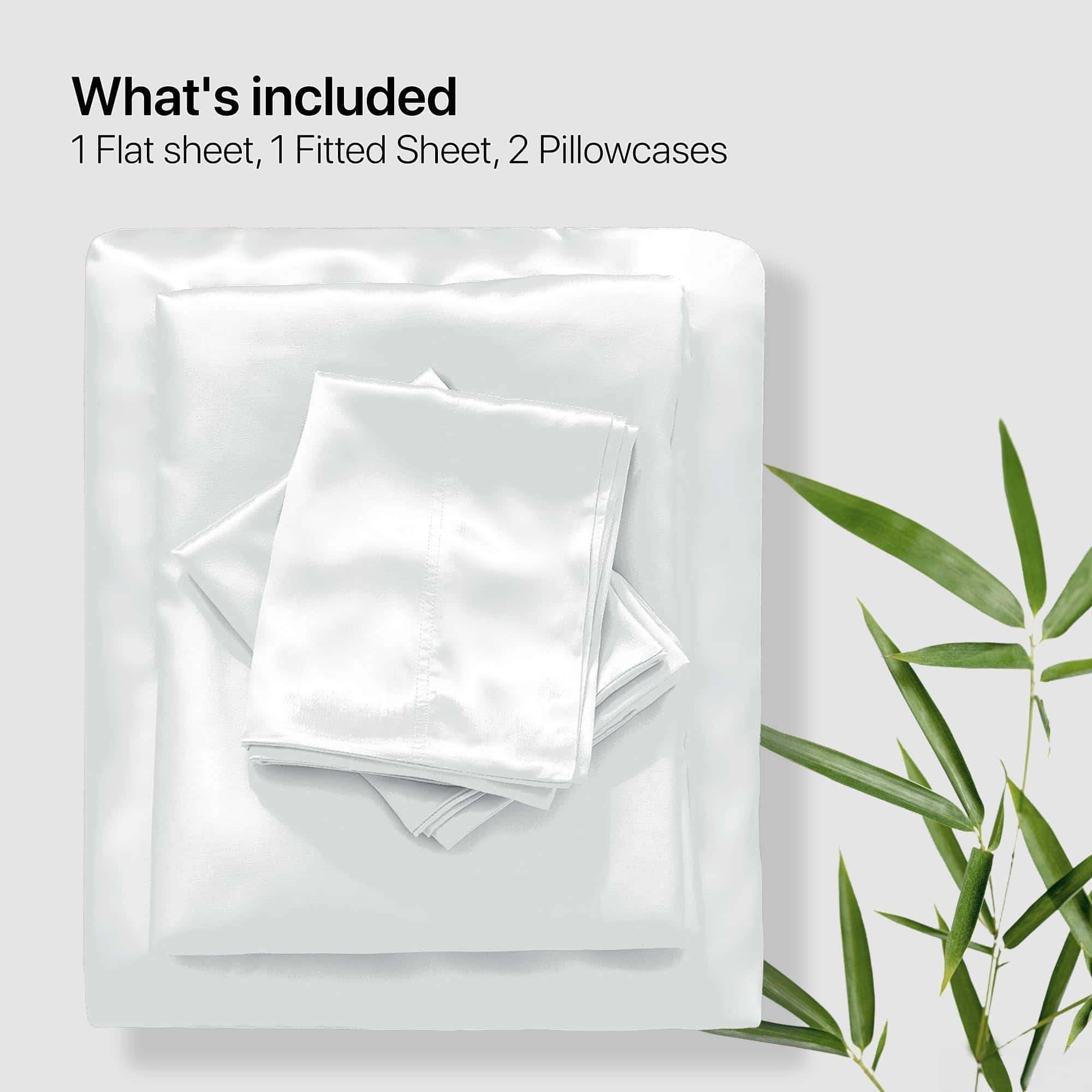 Juego de sábanas NATUREFIELD Split King Size (5 piezas), - Imagen 7