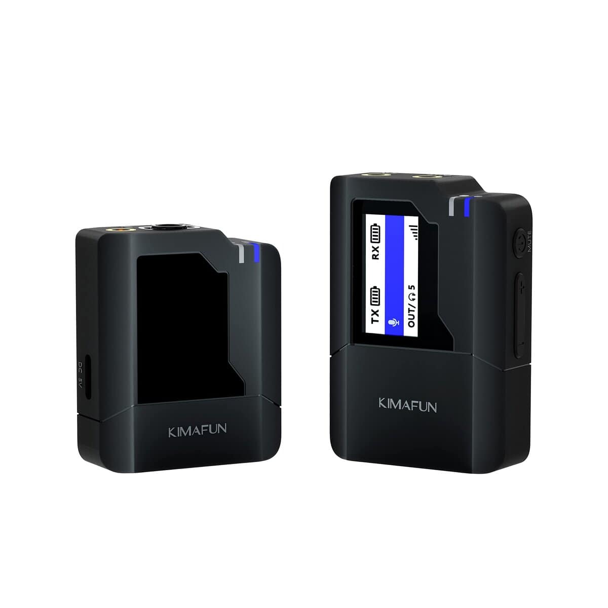 Micrófono inalámbrico de solapa KIMAFUN para cámara,