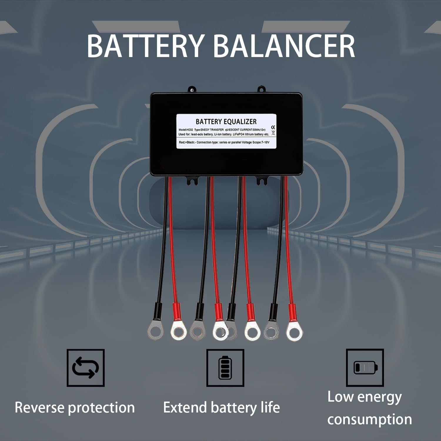 Equalizador de Batería iSunergy 48V - Balancer de Voltaje - Imagen 8