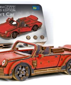 WOODEN.CITY Modelo de Coche de Ingeniería de Madera DIY
