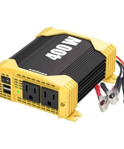 Inversor de Corriente para Auto Krieger 400 Watts 12V DC a
