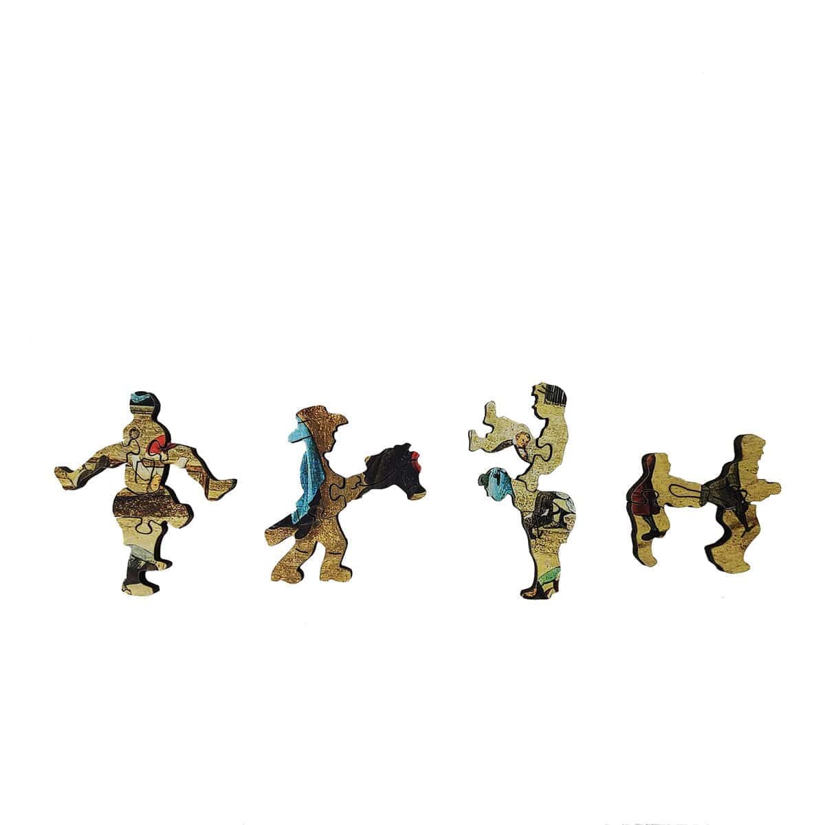 Rompecabezas de madera para adultos con piezas de formas - Imagen 7