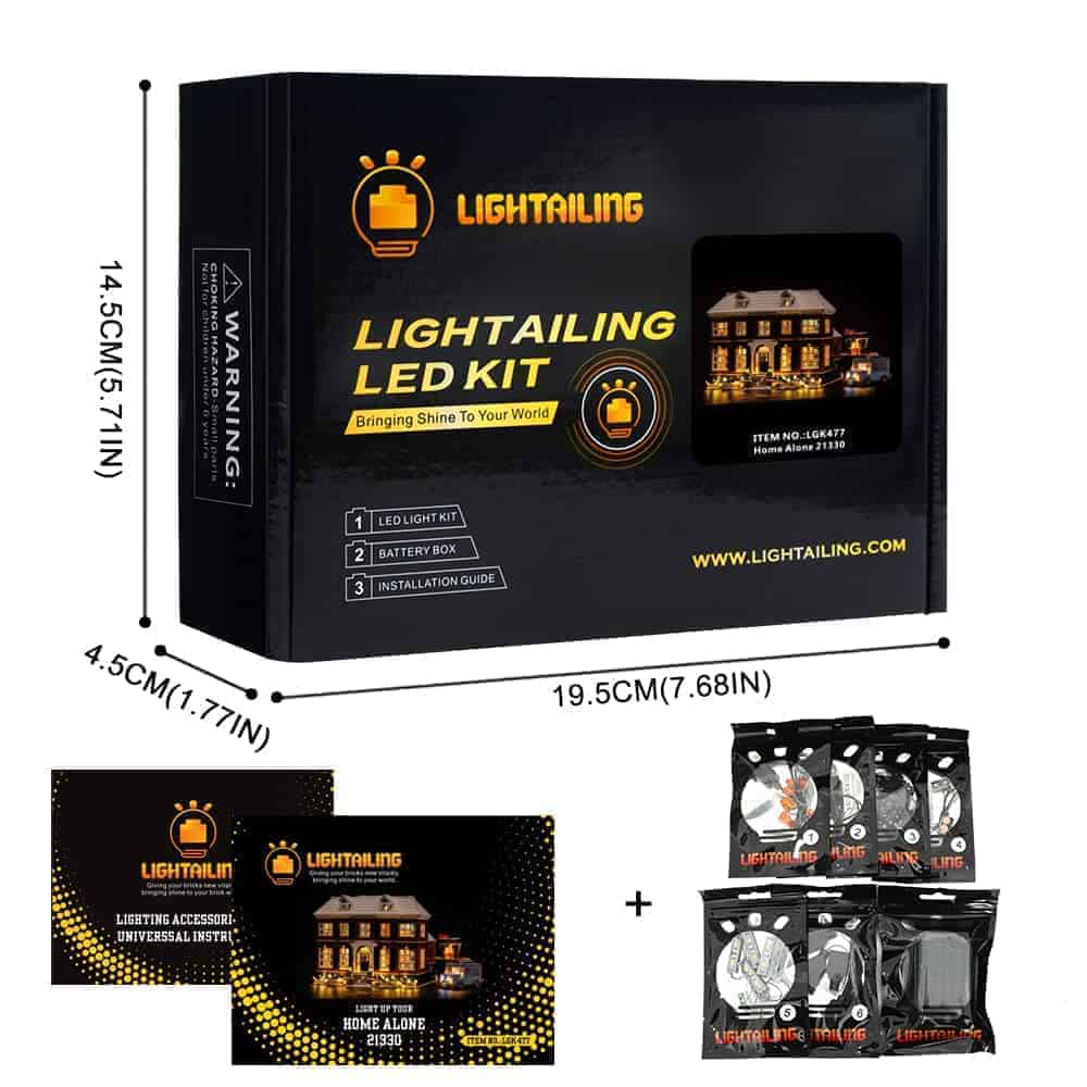 LIGHTAILING Luz Led para Lego 21330 Ideas Casa Sola Juego - Imagen 7
