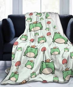 Manta Bonita de Rana Verde Pubnico, Manta de Franela