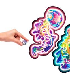 Rompecabezas de madera original UNIDRAGON - Medusas