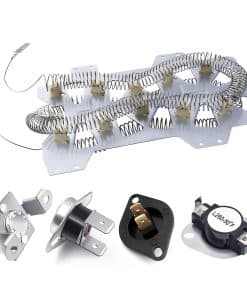 Elemento calefactor Wibefel para secadora, compatible con