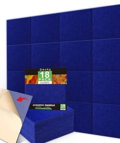 18 Pack Paneles Acústicos Paneles Absorbentes de Sonido