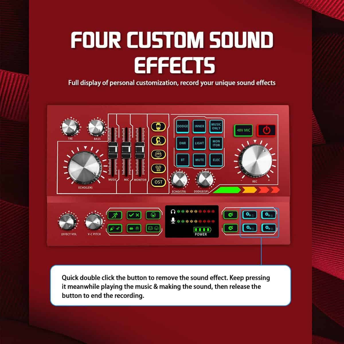 Paquete de Equipos para Podcast Interfaz de Audio Mezclador - Imagen 5