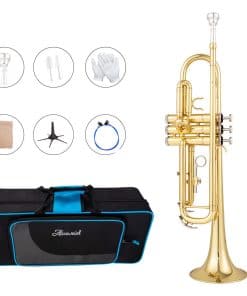 Set de Trompeta Estándar Bb Aisiweier para Principiantes,