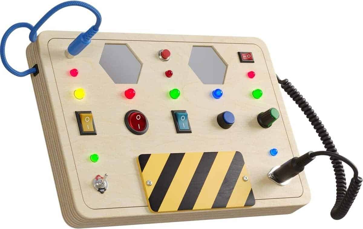 Tablero de Actividades Montessori Crown Display para Niños