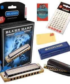 Armónica Hohner 532 Blues Harp MS - Clave de C con