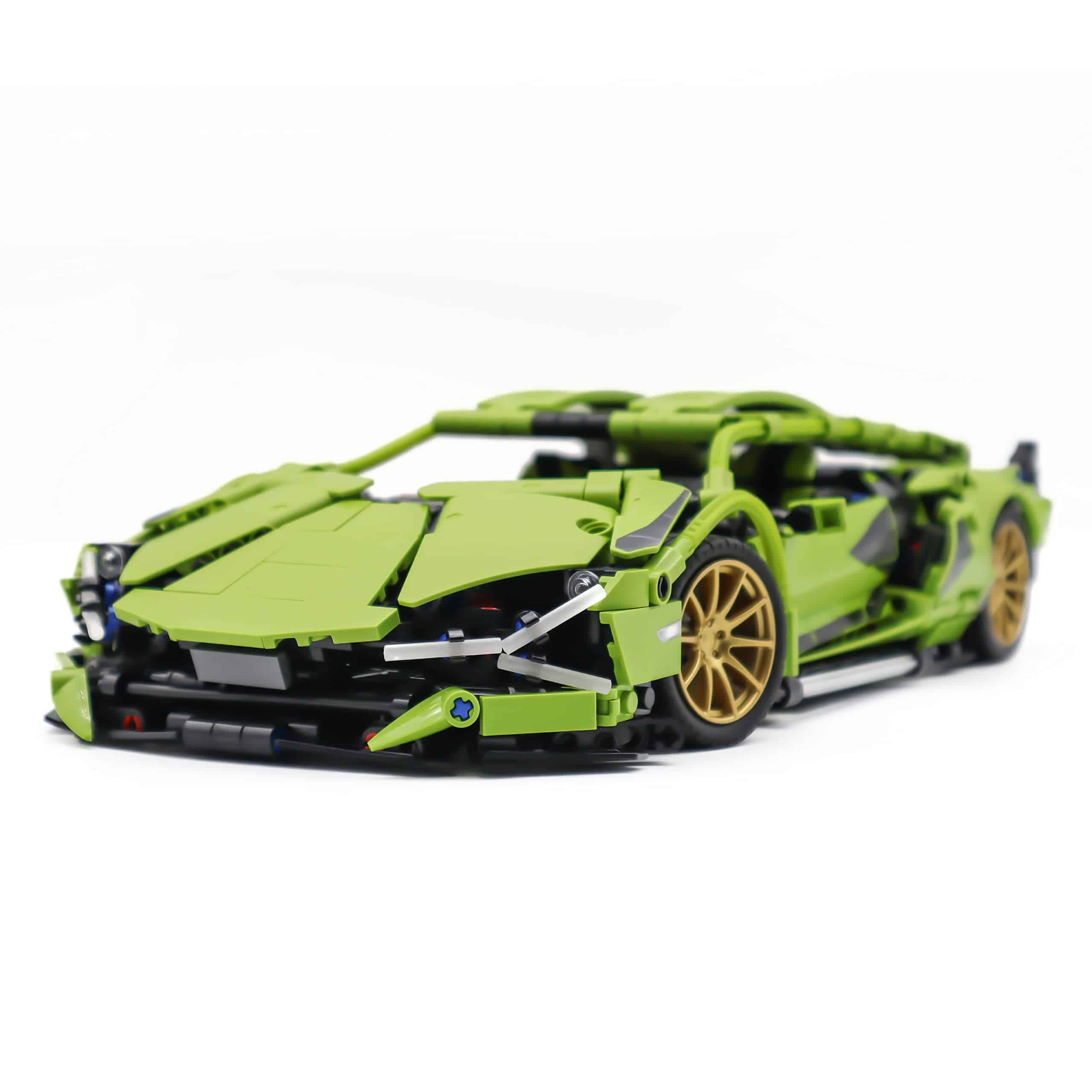 Set de auto deportivo verde Speed Champions ShupBear, - Imagen 4