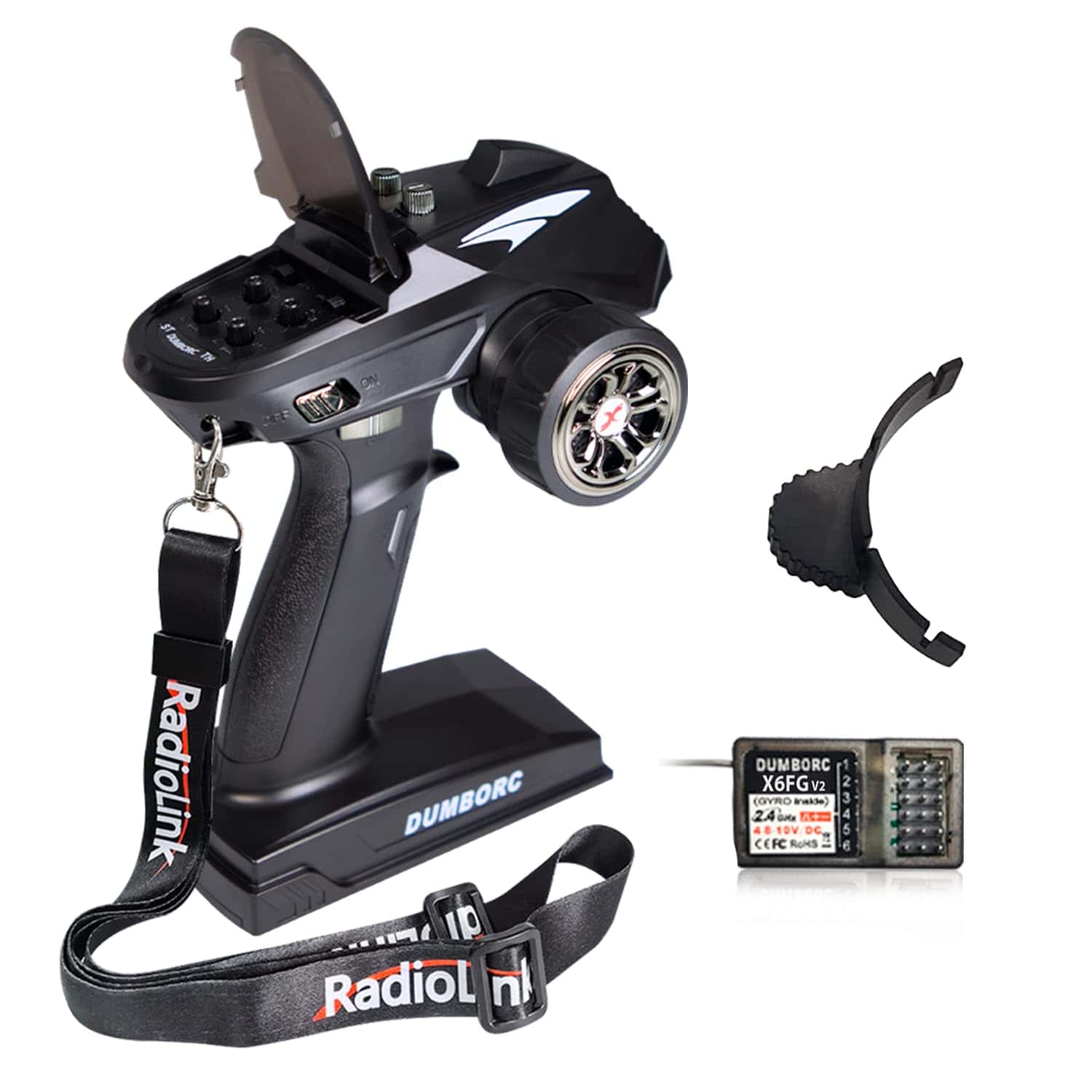 ATA HOBBY DUMBORC X6 2.4GHz 6CH RC Radio Transmisor y