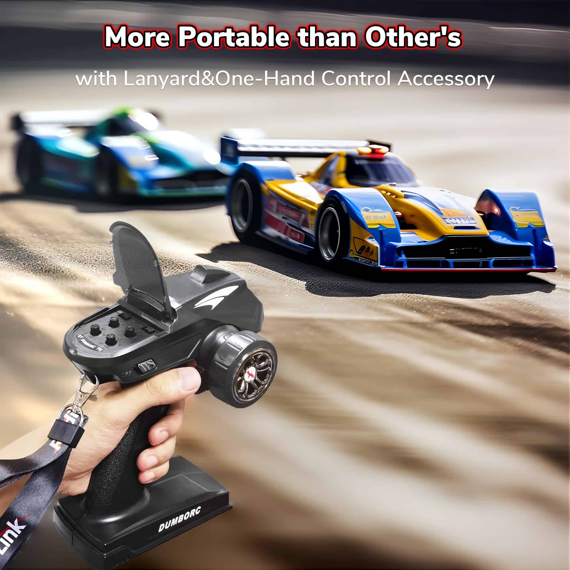 ATA HOBBY DUMBORC X4 2.4GHz 4-Channel RC Transmisor de - Imagen 7