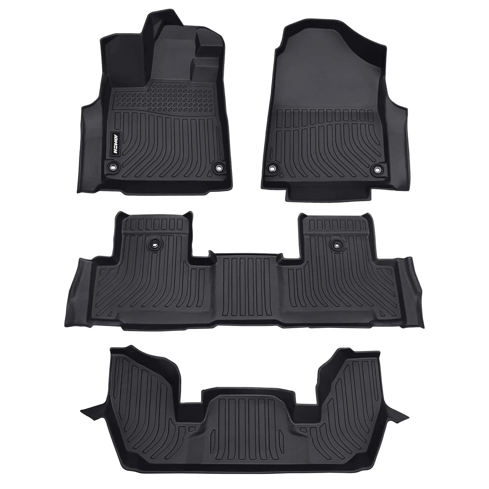 Tapetes para Piso Todo Clima JDMON Compatible con Acura MDX