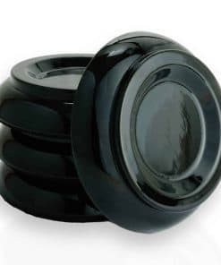 Copas de ruedas para piano Sawdust Audio con fondo de