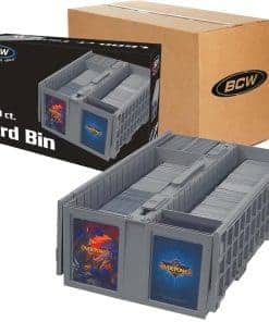 BCW Collectible Card Bin - Contiene hasta 1600 cartas -