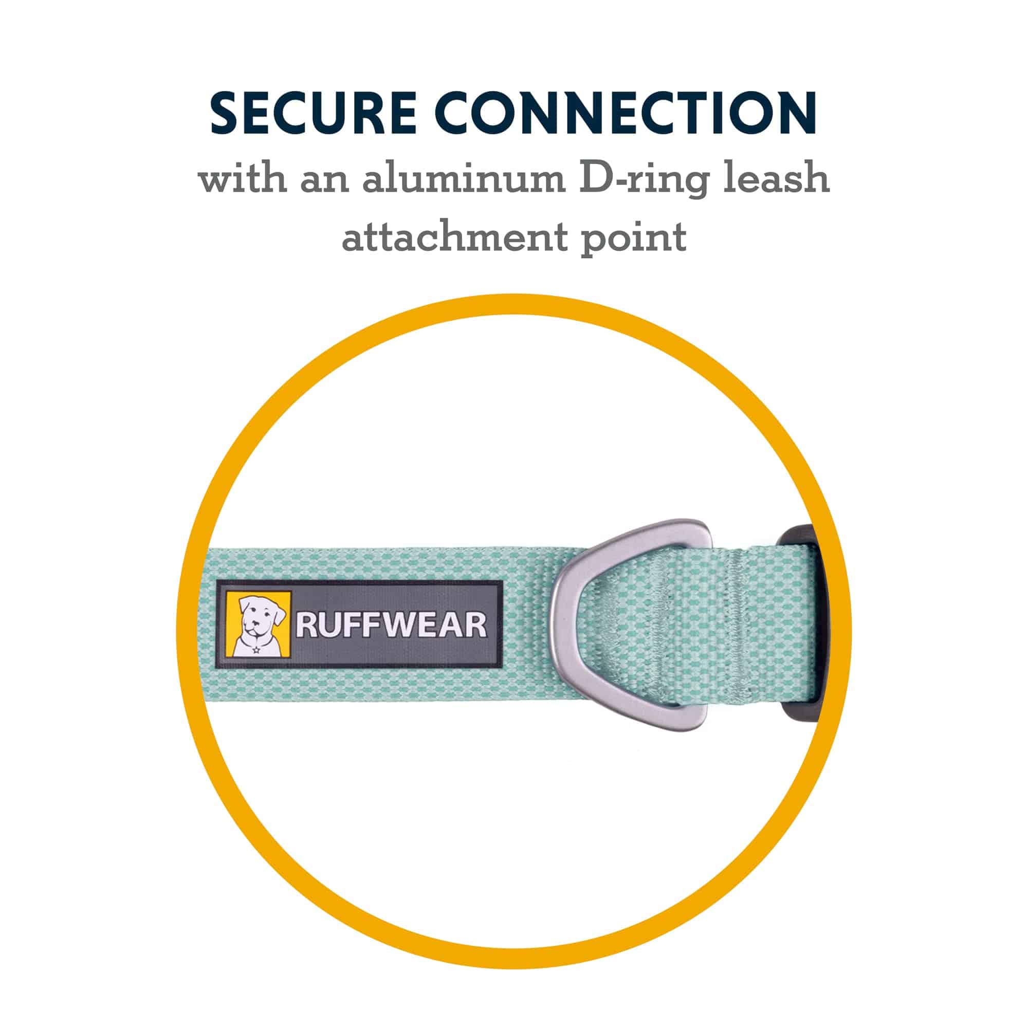 Collar para perro Ruffwear, Hi & Light, Collar minimalista - Imagen 5